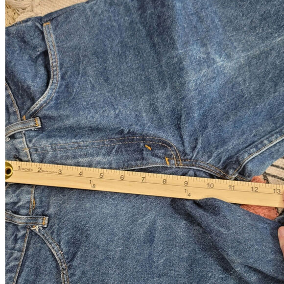 VINTAGE LEVI'S 646 ORANGE TAB 1970'S MEDIUM WASH, sz 31x30 - Picture 14 of 16